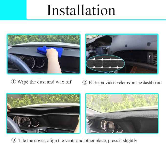 Yiz Dashboard Cover Dash Cover Mat Pad Custom Fit for Nissan Altima 2007 2008 2009 2010 2011 2012, Altima Coupe 07-12,Altima Suede 07-12 (Beige) Y29