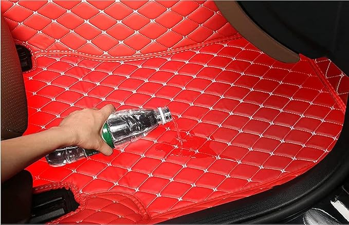 Custome Car Mats Accessories All Weather Floor mats Compatible with Automotive Floor Mats Passenger car mats (Purple)