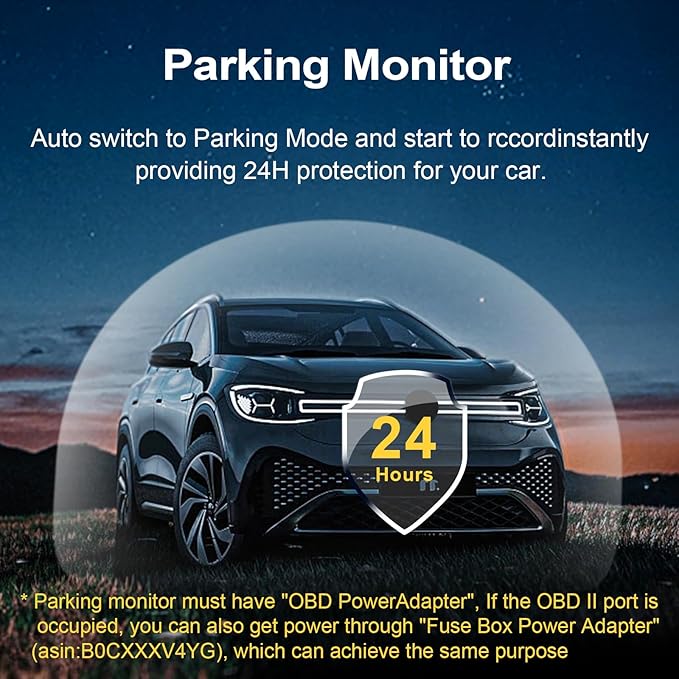 Mangoal 4K Dash Cam for Ford Explorer U625 2025 2026, Base XLT ST_Line Limited Timberline Platinum King Ran(Model D), UHD 2160P Video, WiFi & App, Loop Recording, 64GB Card
