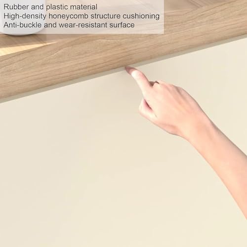 Self-Adhesive Rubber Foam Wall Protectors - 39.3x39.3in Grey Garage & Gym Guards, Wall Protection, Easy Install, Impact & Scratch Resistant