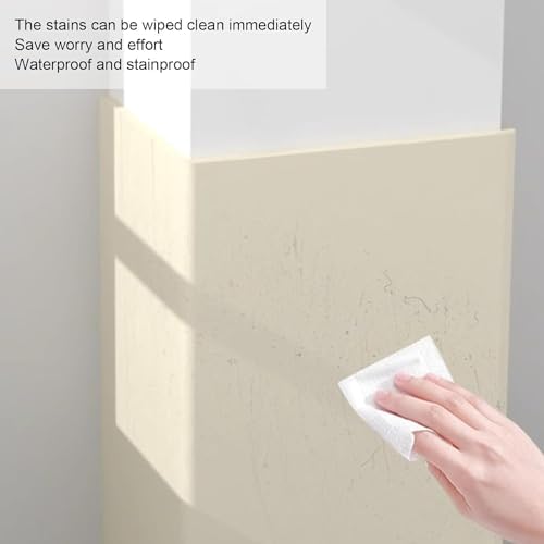 Self-Adhesive Rubber Foam Wall Protectors for Garage & Gym, 39.3x39.3in, Heavy-Duty Grey Shield, Impact Resistance for Enhanced Protection & Wall Safety
