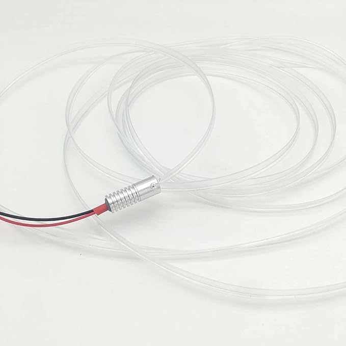 2mm 5meters Car Home LED Ambient Plastic Optic Fiber Light Source Kit Tool Free (110-220V Adapter,Purple)