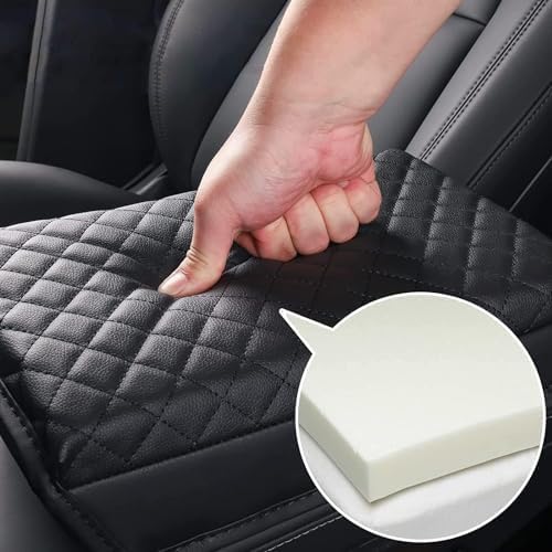 AOMSAZTO Console Pad for 2018-2024 Toyota Camry Armrest Pad for Toyota Camry Black