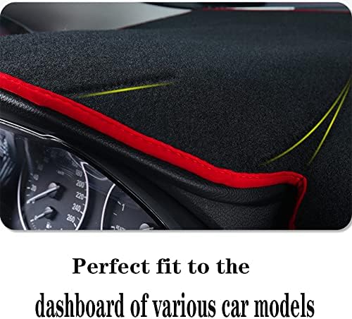 Dash Covers Mat for Jeep Wrangler JL 2018-2022,Polyester Car Dashboard Cover,Dash Board Protecter Cover,Car Dash Board Cover Pad,Black
