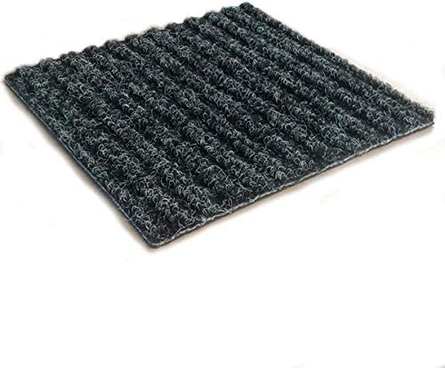 KOECKRITZ Heavy Duty Durable All Weather Indoor/Outdoor Non Slip Entrance Mat Rugs and Runners for Office Business Building Home Garage Front Door (4' x 7', Charcoal)