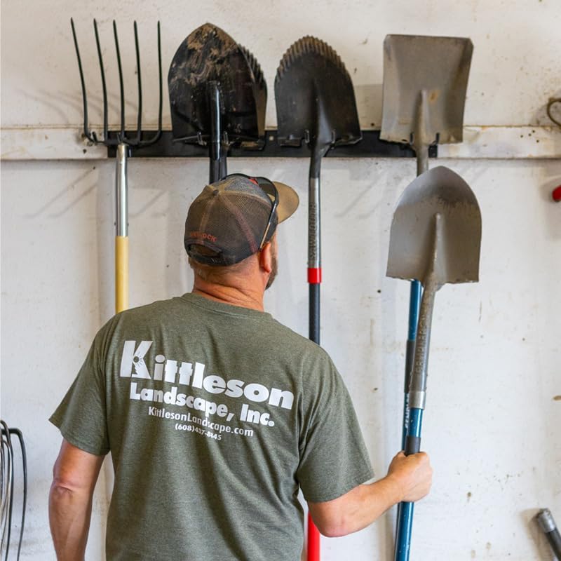 Gempler's Four Hook Tool Rack
