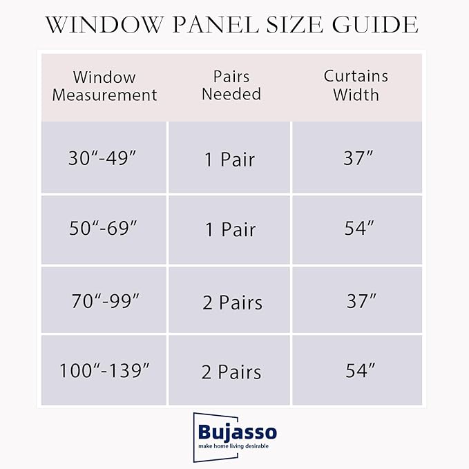 Bujasso Beige 80% Blackout Curtains with Sheer Overlay Mix and Match Double Layer Thermal Insulated Window Panels 108 inch for Living Room Bedroom Beige Drapes with Tiebacks Grommet Top 37" Wx108 Lx2