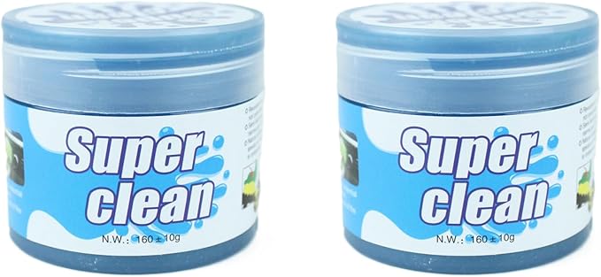Car Cleaning Gel for Hyundai Ioniq 2017 2018 2019 2020 2021 2022 2023 2024 2025, 200g × 2 Pack Car Interior Cleaner Slime, Auto Detailing Tools, Auto Dust Car Crevice Cleaner
