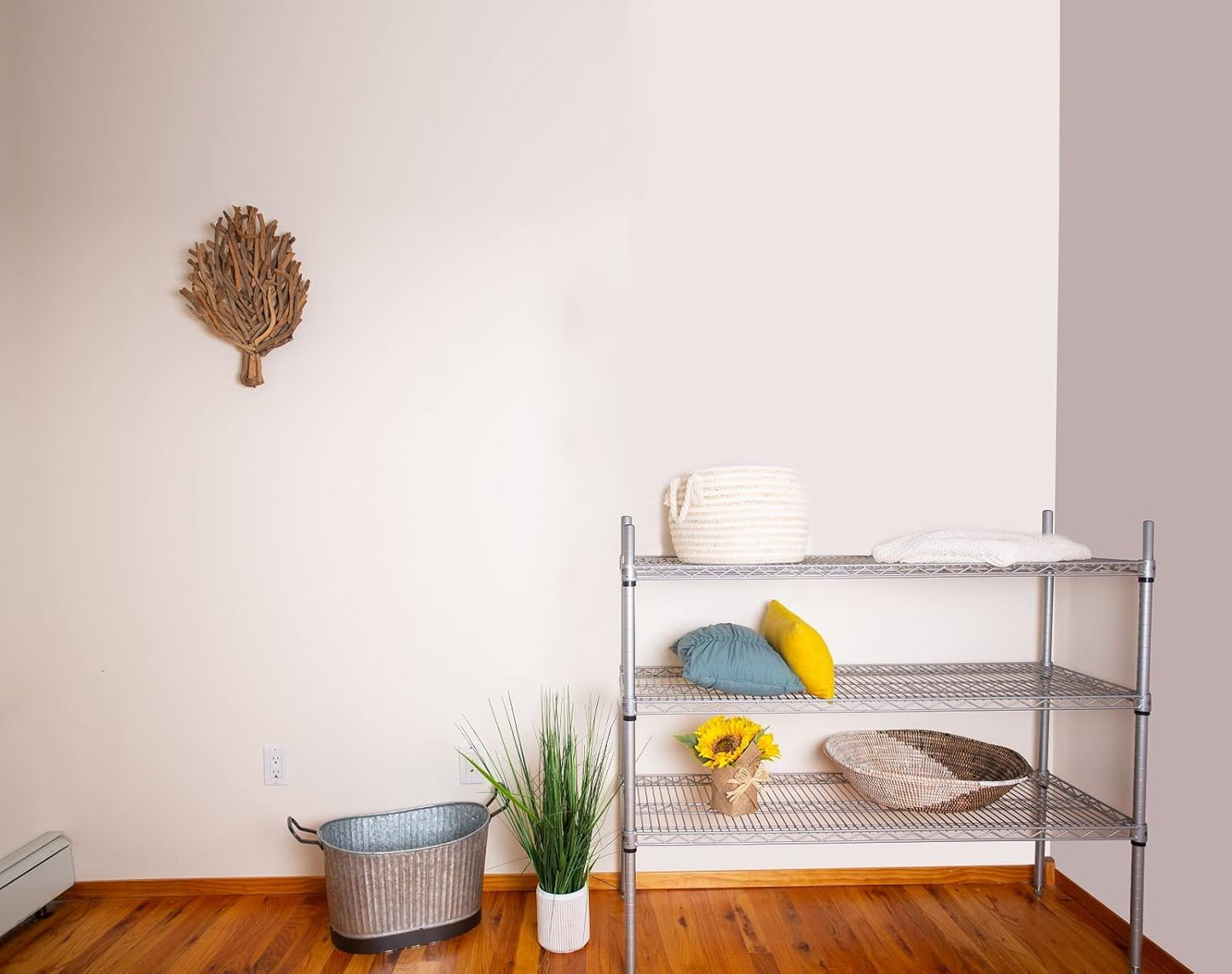 Omega 12" Deep x 60" Wide x 96" High 3 Tier Gray Starter Shelving Unit