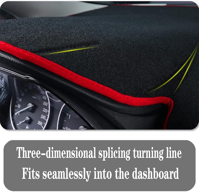 Dashboard Cover for Buick Regal 2002-2008,Polyester Dash Covers mat,Car Dash Board Protecter Cover,Interior Dash Covers Pads,Black