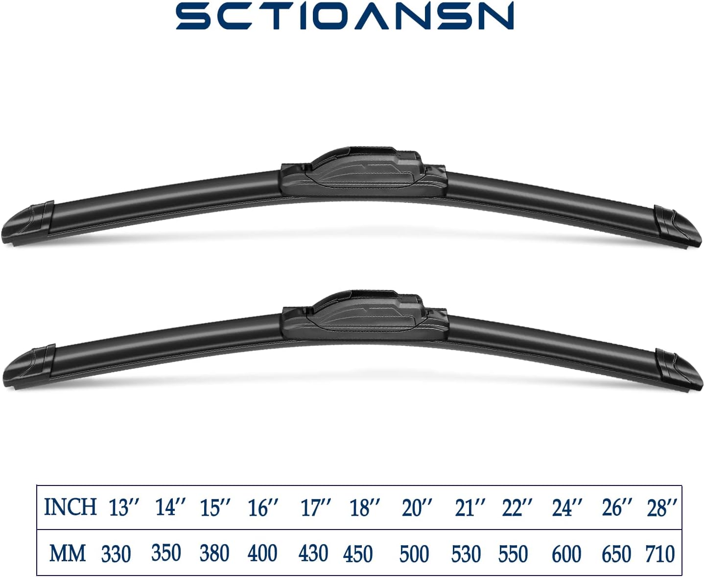 3 Wipers Set for Dodge Durango 2004-2009, Windshield Wiper Blades Original Equipment Replacement Front and Rear- 26"/21"/14C" (Pack of 3) J- HOOK