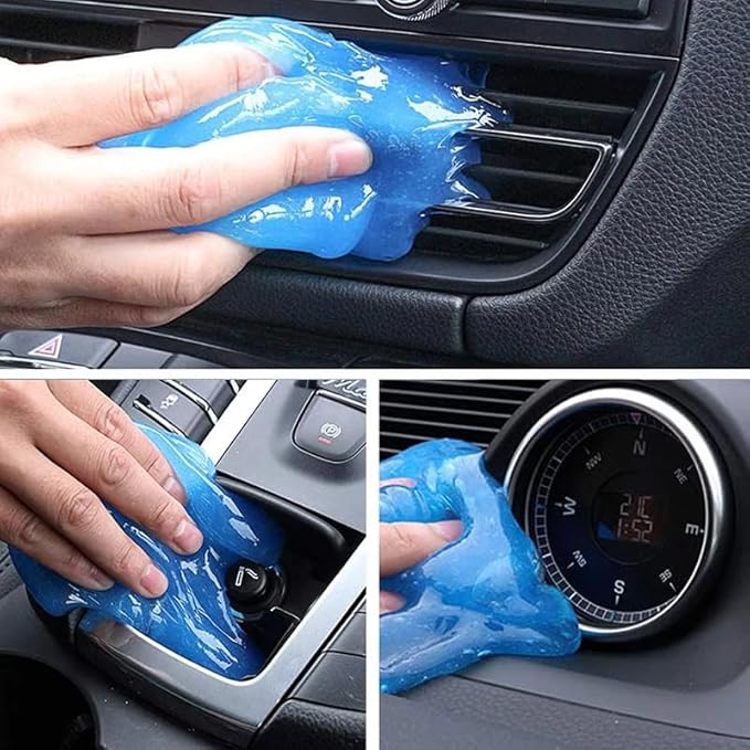 Car Cleaning Gel Compatible with Hyundai Accent, 200g Detailing Putty for Auto Vents, Dashboard, Cup Holders - Reusable Multifunctional Dust Remover,200g*1