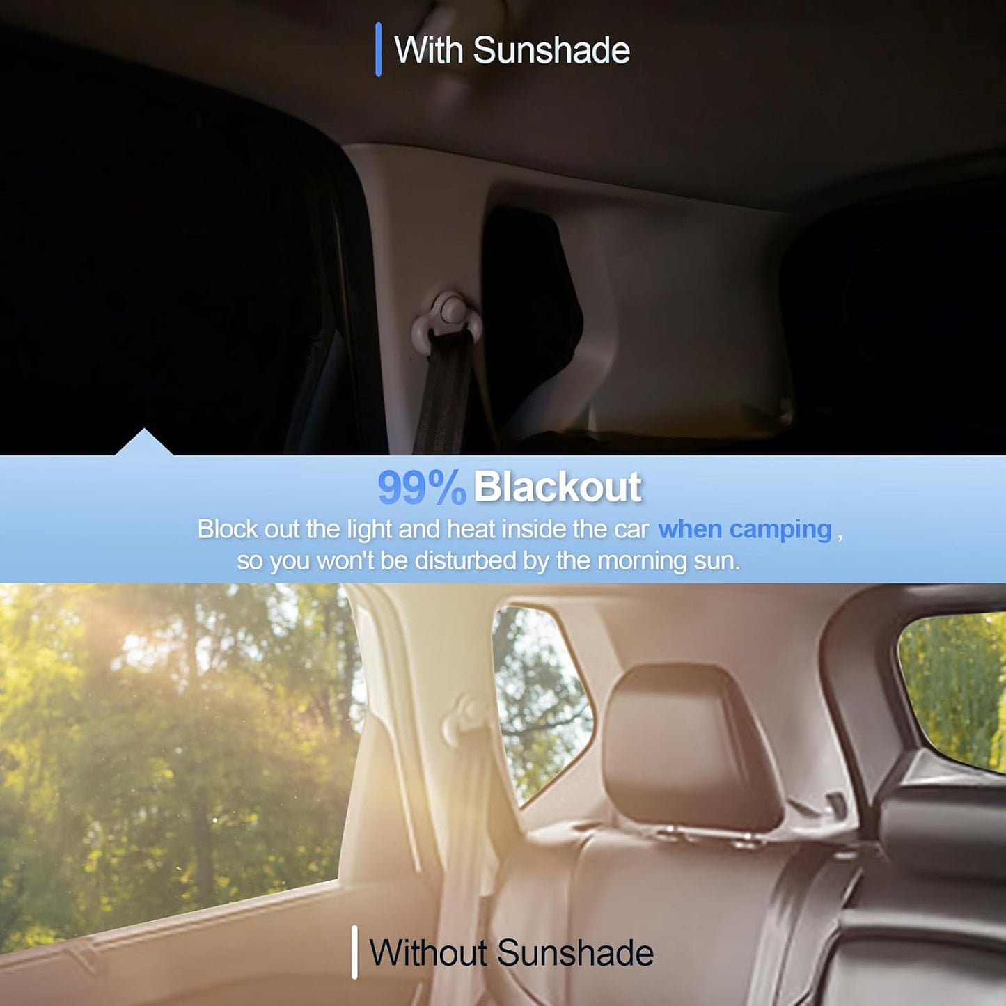 8pcs Car Window Shades for Chevrolet/Chevy Equinox 2018-2024 Accessories,Windshield Side Rear Full Sunshade,Sun Visor UV Blocking, Privacy Protection and Blackout for Camping Outdoor