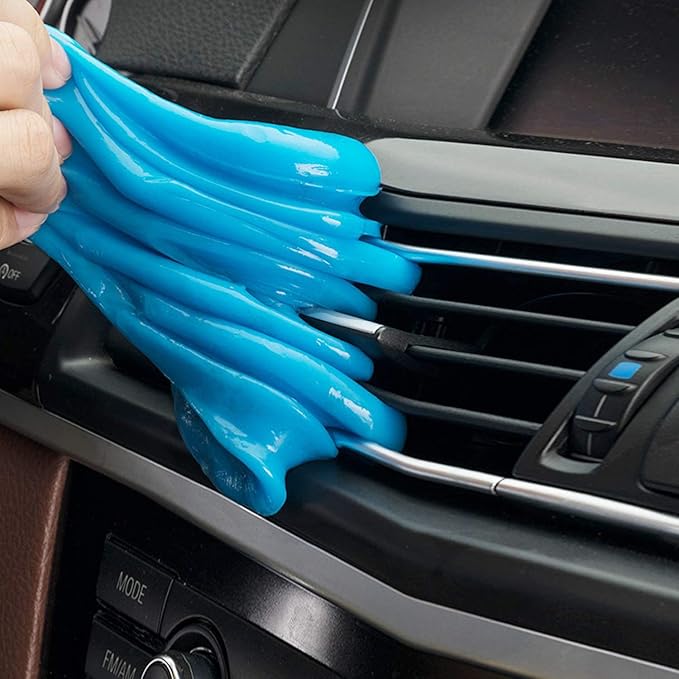 Car Cleaning Gel for Toyota RAV4 C-HR 2016 2017 2018 2019 2020 2021 2022 2023 2024 2025, 200g × 2 Pack Car Interior Cleaner Slime, Auto Detailing Tools, Auto Dust Car Crevice Cleaner