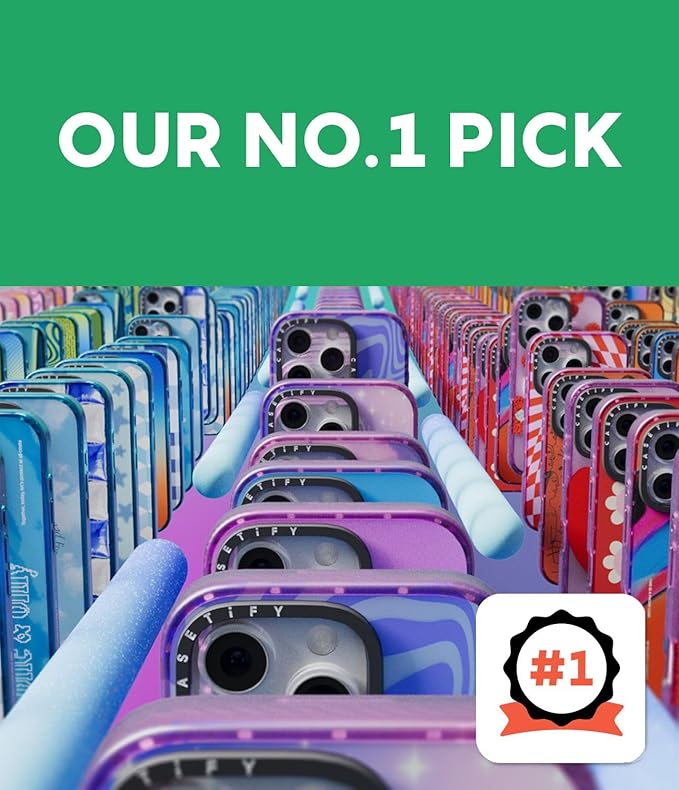 CASETiFY Impact iPhone 15 Pro Case [Slim/Compatible with Magsafe / 8.2 ft. 4X Military Grade Drop Protection] - Elegant Pastel Blue Vintage Butterfly Floral - Clear Black