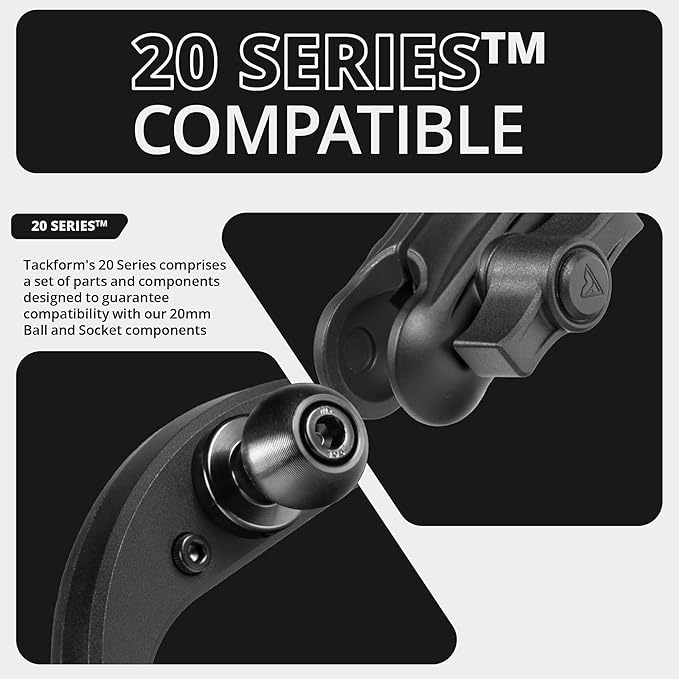 Tackform Link Vent Phone Mount Compatible with 2016-2023 Toyota Tacoma and 2014-2021 Toyota Tundra | Aluminum | Zero Slip | Universal Magnetic Phone Holder | 2" Arm | Green | (NOT MAGSAFE Compatible)