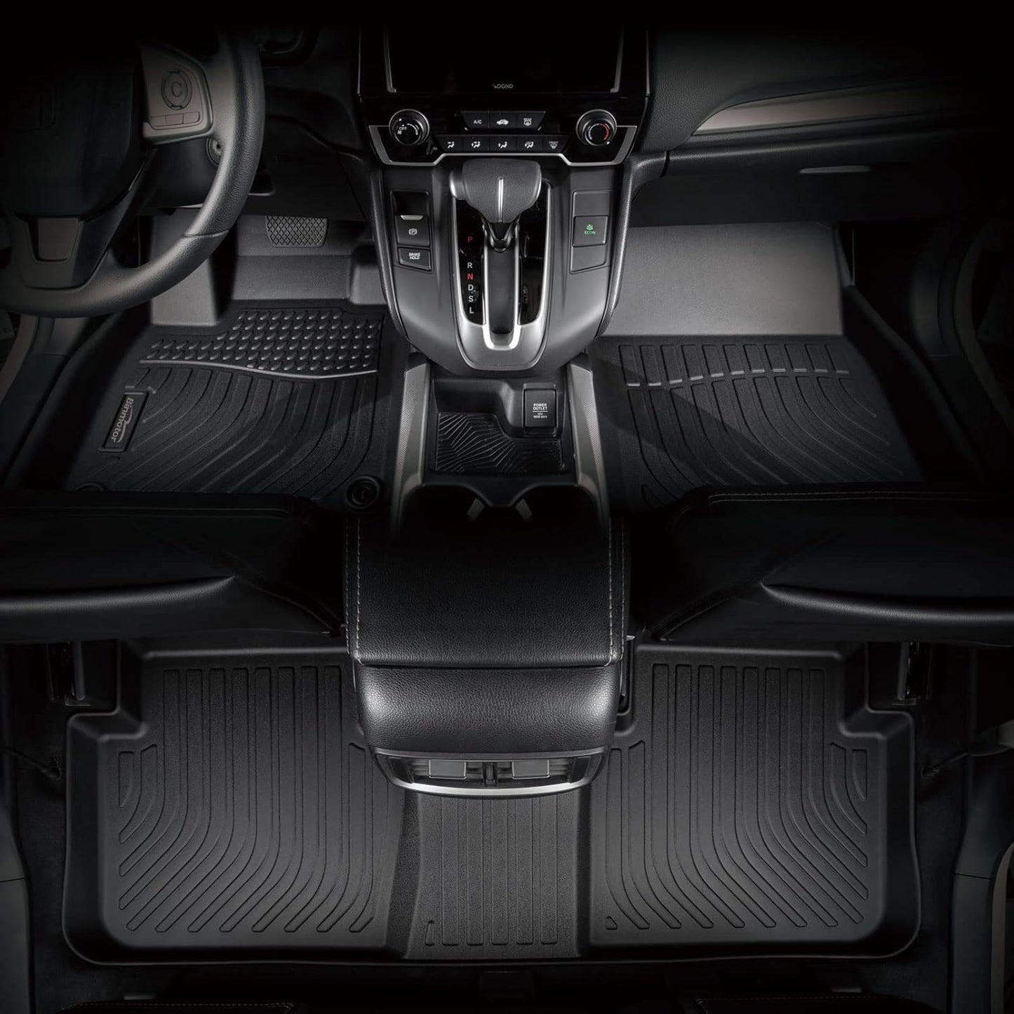 Binmotor-Floor Mats and Cargo Liner Set for Mazda CX30 2020-2024 2025, All Weather Car Floor Mat for Mazda CX 30 Accessories, Rubber Mats TPE Car Liners for CX-30 Trunk Liner