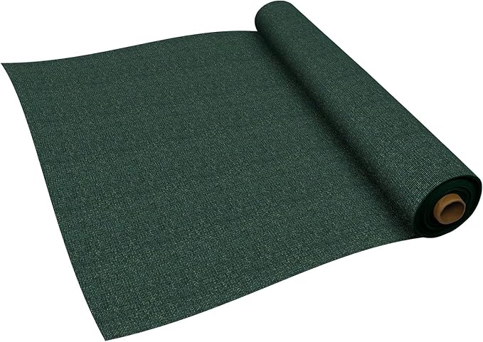 TANG Sun Shade Fabric Roll 8'x92' Shade Cloth for Garden Dark Green HDPE Mesh Shading Pergola Cover Replacement Canopy, 95% Blockage Sunshades for Outdoor Patio Backyard Plant