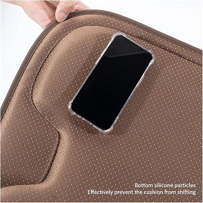 F Car Seat Cushion for BMW All Model I3 I4 I8 X1 X2 X3 X4 X5 X5M X6 X7 Z4 Car Lumbar Support Pillow Auto Seat Waist Back Cushion Y (Color : Beige B)