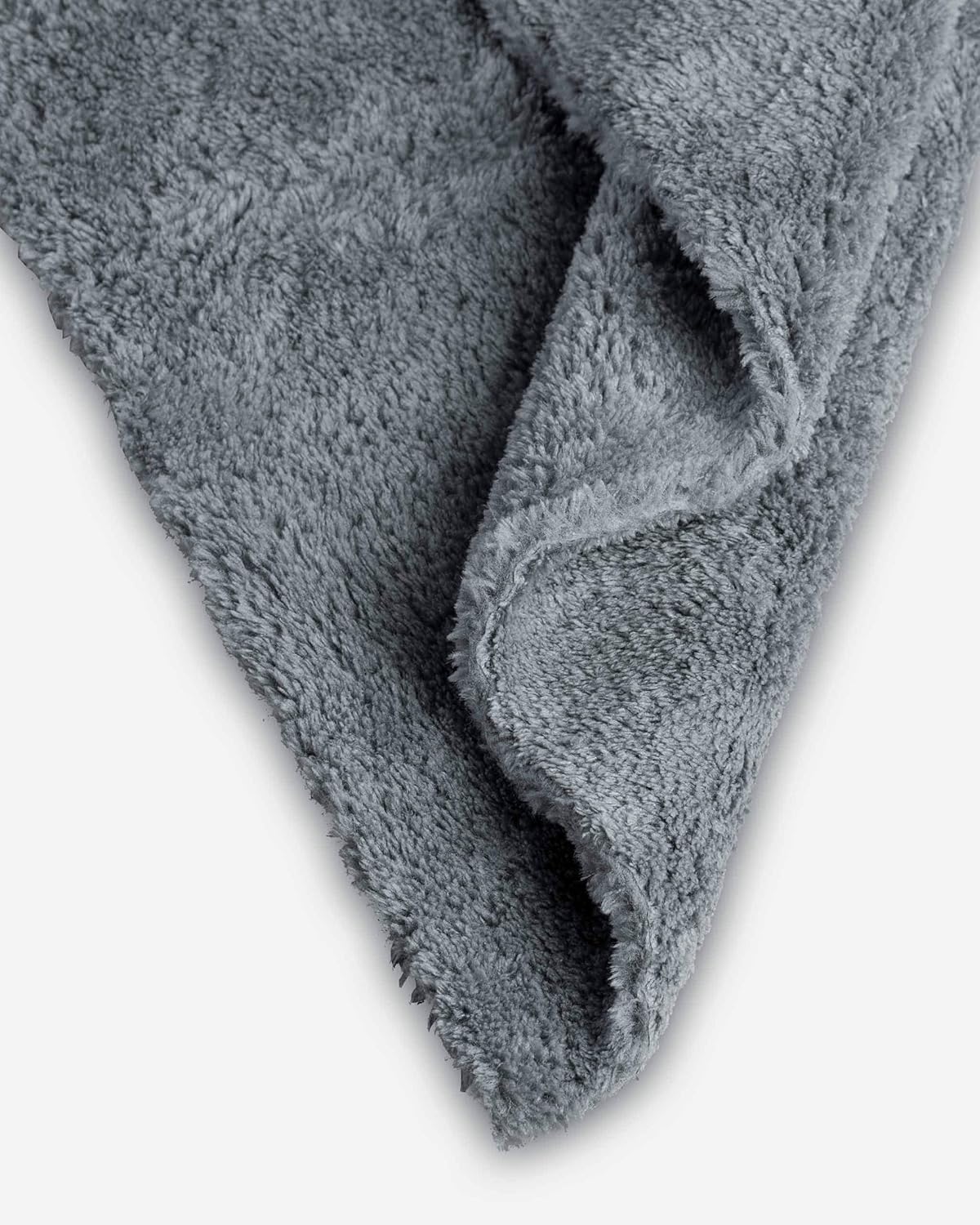 Adam's Borderless Grey Microfiber Towel (12pk) - Premium Ultra Soft Car Detailng Towel Cloths, 480gsm - Safe for Car Wash, Home Cleaning & Pet Drying Cloths (16 Inch x 16 Inch)