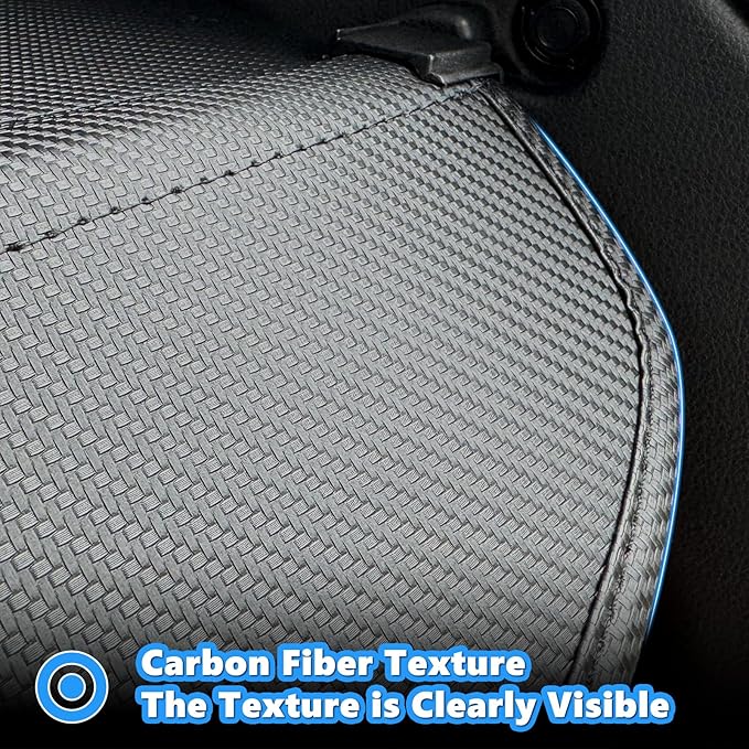 MIALUTY® Cargo Cover for 2018-2025 Cadillac XT5 Retractable Trunk Cover XT5 Accessories Anti-Peeping Anti-Theft Privacy Screen,Trunk Luggage Shield Shade Carbon Fiber Texture