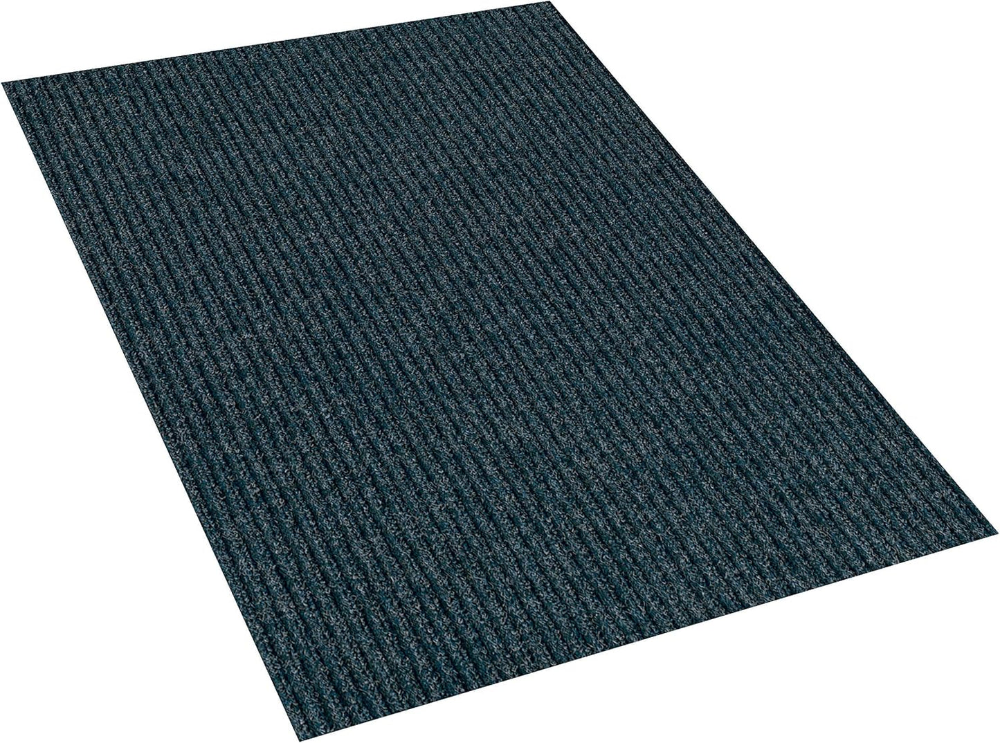 KOECKRITZ Heavy Duty Durable All Weather Indoor/Outdoor Non Slip Entrance Mat Rugs and Runners for Office Business Building Home Garage Front Door (5' x 20', Blue)