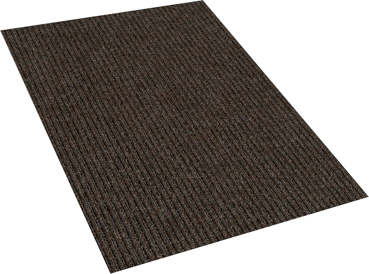 KOECKRITZ Heavy Duty Durable All Weather Indoor/Outdoor Non Slip Entrance Mat Rugs and Runners for Office Business Building Home Garage Front Door (4' x 19', Brick)